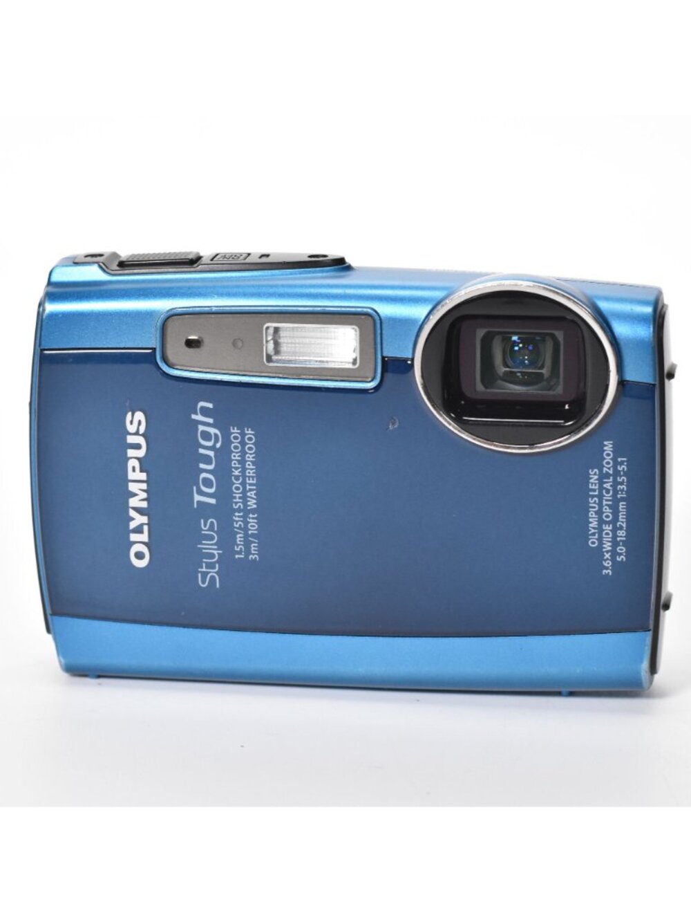 Olympus Stylus Tough 3000 Digital Camera 12MP 3.6x Zoom HD Video 32GB Box Blue - Picture 2 of 16